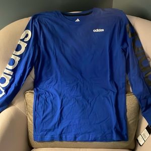 Adidas- long sleeve t-shirt-  brand new with tags